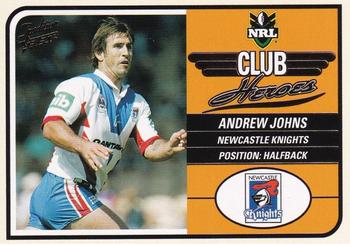 2005 Select Tradition - Club Heroes #CH7 Andrew Johns Front